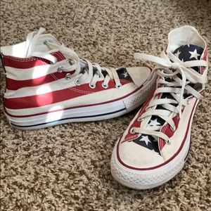 American Flag Converse
